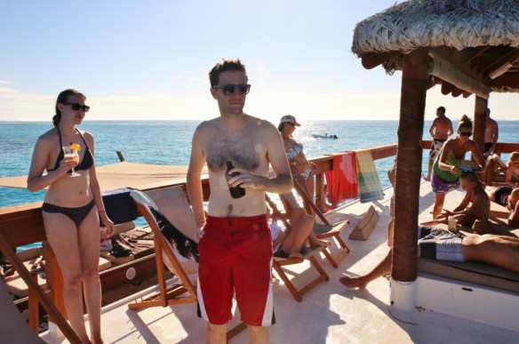 Hanging out at Cloud 9.